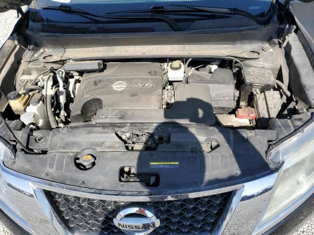 5N1AR2MN9FC650993 - 2015 NISSAN PATHFINDER S BLACK photo 12