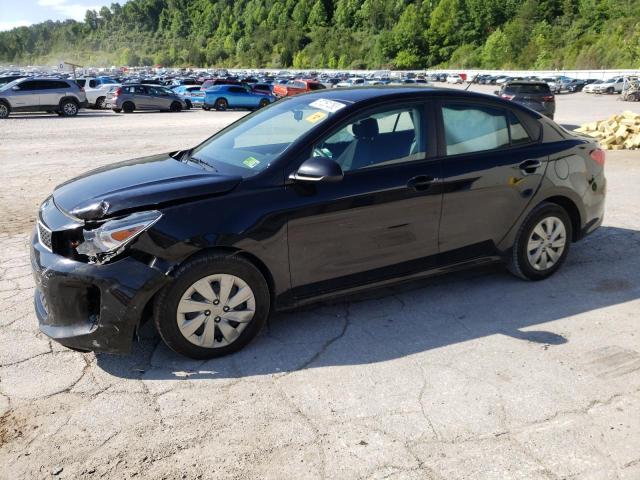 3KPA24AD9LE309971 - 2020 KIA RIO LX BLACK photo 1