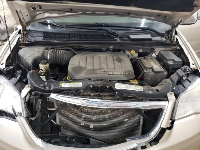 2C4RC1CG9CR246259 - 2012 CHRYSLER TOWN & COU TOURING L TAN photo 12