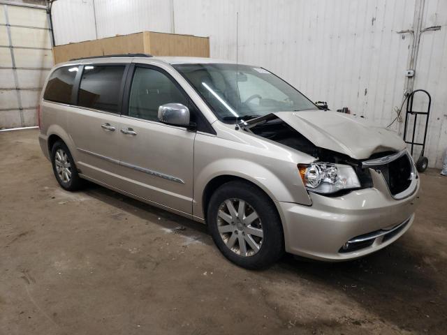 2C4RC1CG9CR246259 - 2012 CHRYSLER TOWN & COU TOURING L TAN photo 4