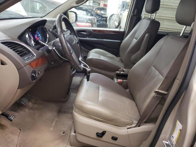 2C4RC1CG9CR246259 - 2012 CHRYSLER TOWN & COU TOURING L TAN photo 7