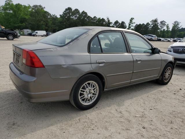 2HGES16544H508211 - 2004 HONDA CIVIC LX 灰色 照片 3