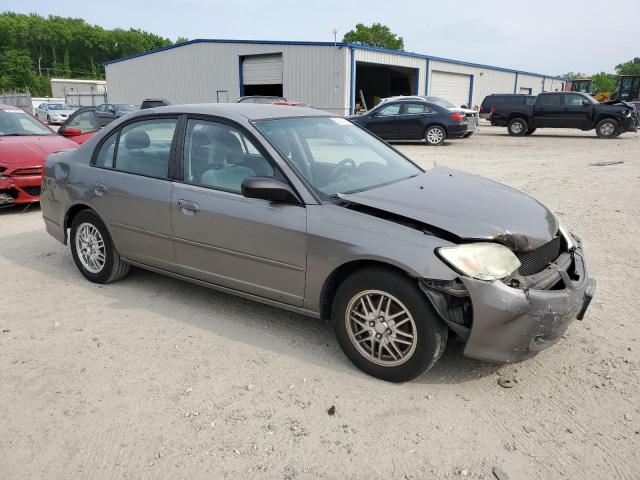 2HGES16544H508211 - 2004 HONDA CIVIC LX 灰色 照片 4