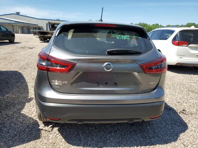 JN1BJ1AWXMW660647 - 2021 NISSAN ROGUE SPOR S GRAY photo 6