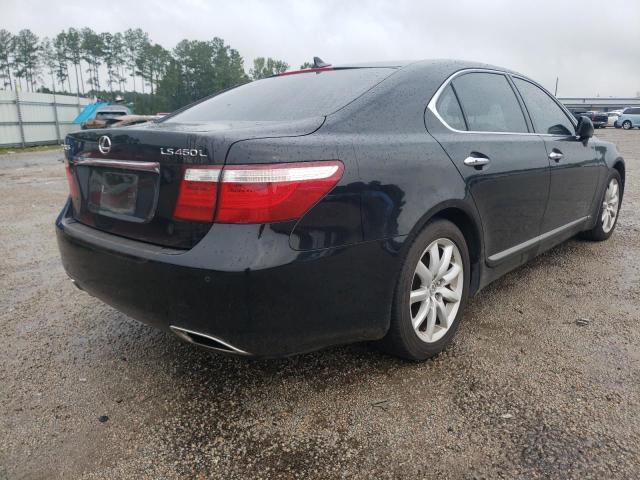 JTHGL46F395033789 - 2009 LEXUS LS 460L BLACK photo 4