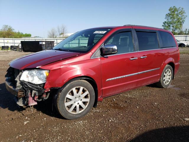 2C4RC1CG9CR209194 - 2012 CHRYSLER TOWN & COU TOURING L RED photo 1