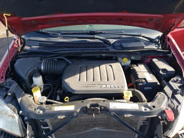 2C4RC1CG9CR209194 - 2012 CHRYSLER TOWN & COU TOURING L RED photo 12