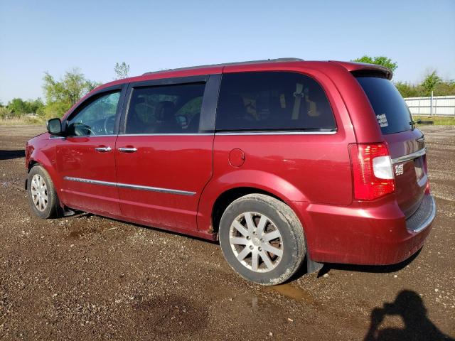 2C4RC1CG9CR209194 - 2012 CHRYSLER TOWN & COU TOURING L RED photo 2