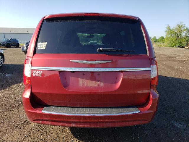 2C4RC1CG9CR209194 - 2012 CHRYSLER TOWN & COU TOURING L RED photo 6