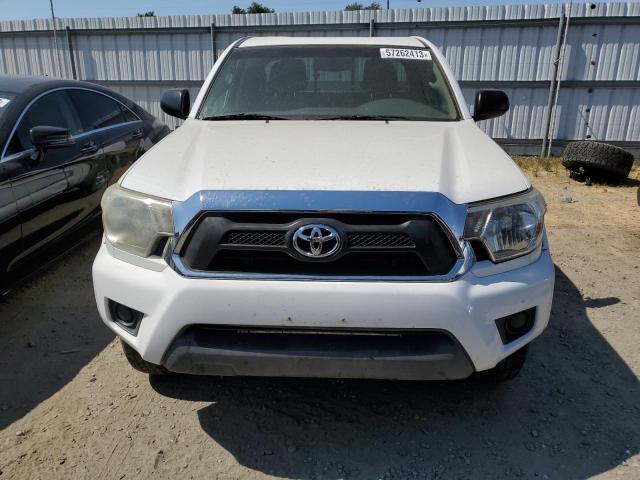 5TFTX4GN8DX014940 - 2013 TOYOTA TACOMA PRERUNNER ACCESS CAB WHITE photo 5