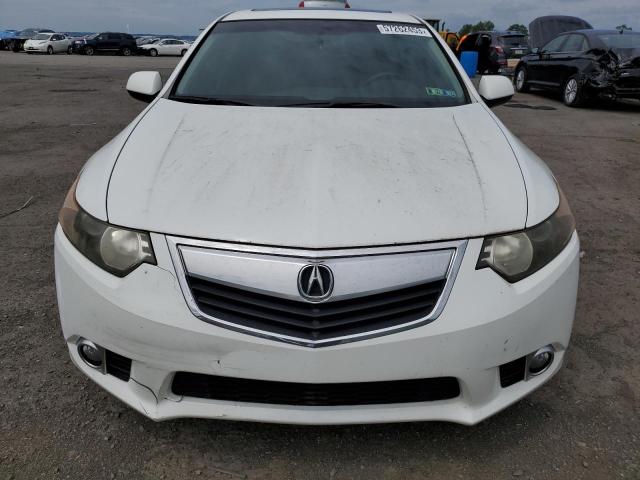 JH4CU2F68CC007143 - 2012 ACURA TSX TECH WHITE photo 5