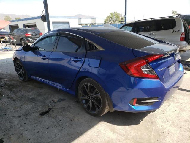 2HGFC2F85MH538903 - 2021 HONDA CIVIC SPORT 蓝色 照片 2