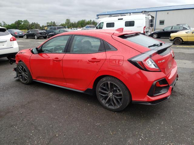SHHFK7H44MU404266 - 2021 HONDA CIVIC SPORT 红色 照片 2