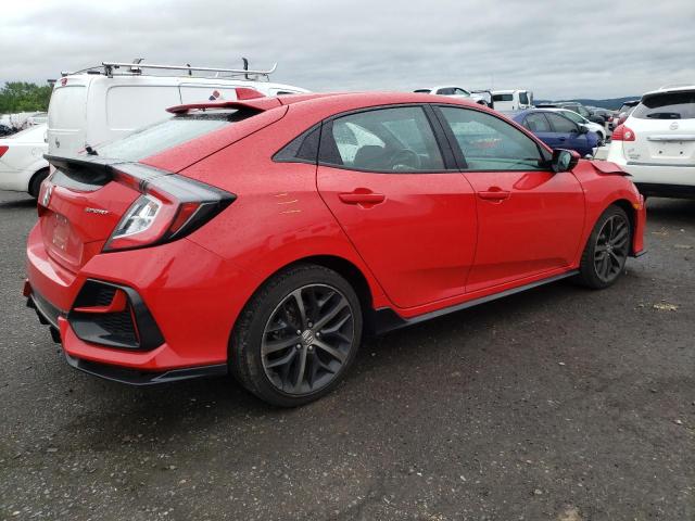 SHHFK7H44MU404266 - 2021 HONDA CIVIC SPORT 红色 照片 3
