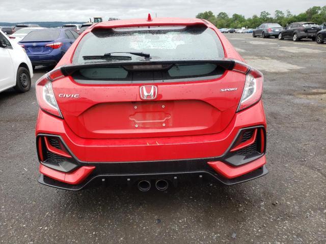 SHHFK7H44MU404266 - 2021 HONDA CIVIC SPORT 红色 照片 6