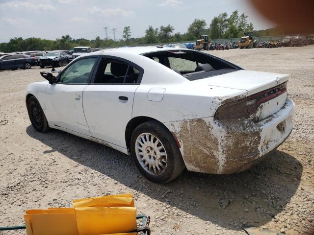 2C3CDXKT1KH582436 - 2019 DODGE CHARGER POLICE WHITE photo 2