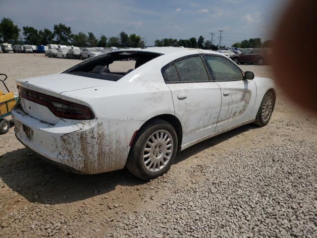 2C3CDXKT1KH582436 - 2019 DODGE CHARGER POLICE WHITE photo 3