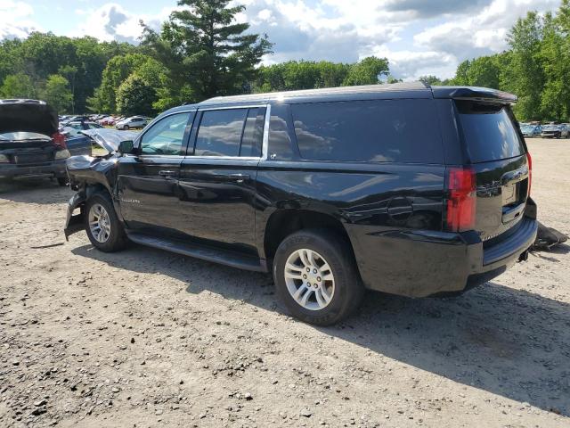 1GNSKHKC0HR151637 - 2017 CHEVROLET SUBURBAN K1500 LT BLACK photo 2