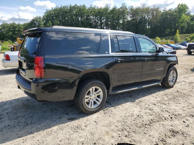 1GNSKHKC0HR151637 - 2017 CHEVROLET SUBURBAN K1500 LT BLACK photo 3