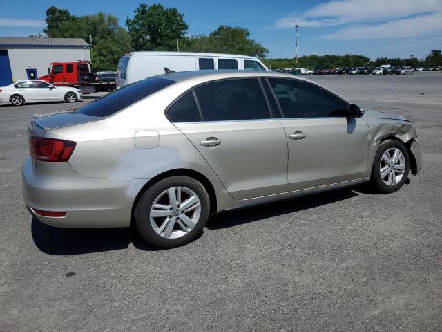 3VW637AJ6DM280914 - 2013 VOLKSWAGEN JETTA HYBRID BEIGE photo 3