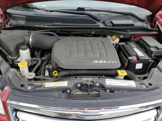 2C4RC1BG6CR361967 - 2012 CHRYSLER TOWN & COU TOURING 勃艮第红 照片 12