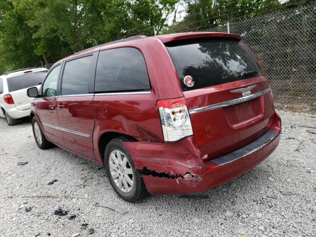 2C4RC1BG6CR361967 - 2012 CHRYSLER TOWN & COU TOURING 勃艮第红 照片 2