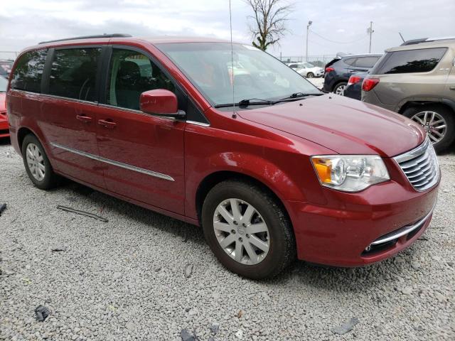 2C4RC1BG6CR361967 - 2012 CHRYSLER TOWN & COU TOURING 勃艮第红 照片 4