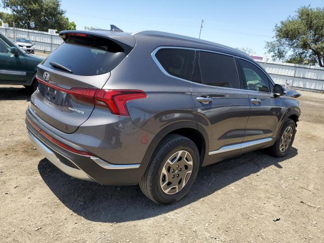 KM8S2DA11NU024823 - 2022 HYUNDAI SANTA FE BLUE GRAY photo 3