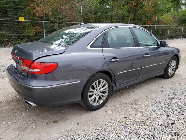 KMHFC4DFXBA526264 - 2011 HYUNDAI AZERA GLS GRAY photo 3