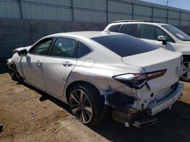 19UUB6F60MA000219 - 2021 ACURA TLX ADVANCE WHITE photo 2