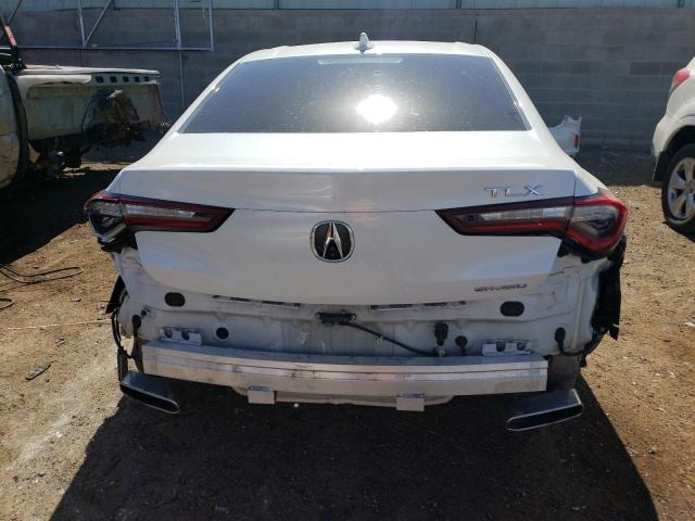 19UUB6F60MA000219 - 2021 ACURA TLX ADVANCE WHITE photo 6