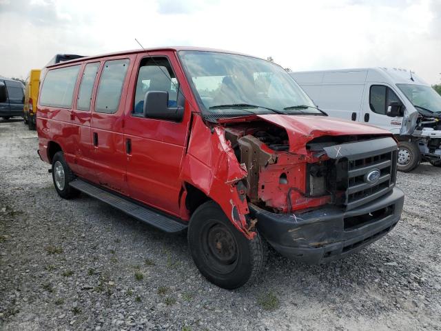 1FMNE1BW6BDA42310 - 2011 FORD ECONOLINE E150 WAGON RED photo 4