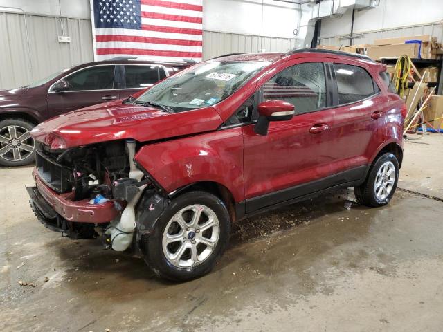 MAJ6S3GL3KC298248 - 2019 FORD ECOSPORT SE წითელი ფოტო 1
