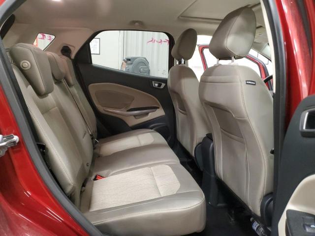 MAJ6S3GL3KC298248 - 2019 FORD ECOSPORT SE წითელი ფოტო 10