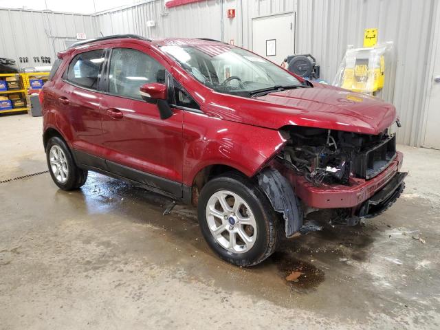 MAJ6S3GL3KC298248 - 2019 FORD ECOSPORT SE წითელი ფოტო 4