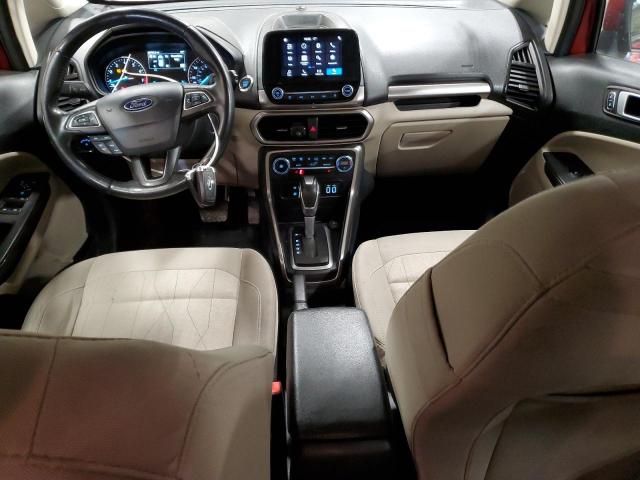 MAJ6S3GL3KC298248 - 2019 FORD ECOSPORT SE წითელი ფოტო 8