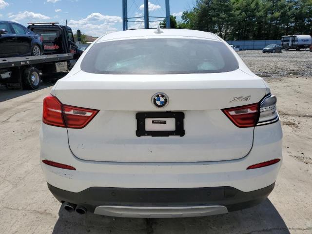 5UXXW3C50J0Y66156 - 2018 BMW X4 XDRIVE28I WHITE photo 6
