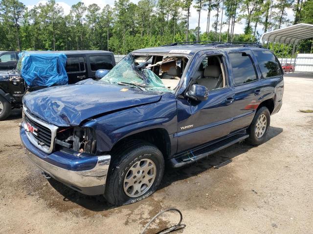 1GKEC13Z52R157300 - 2002 GMC YUKON BLUE photo 1