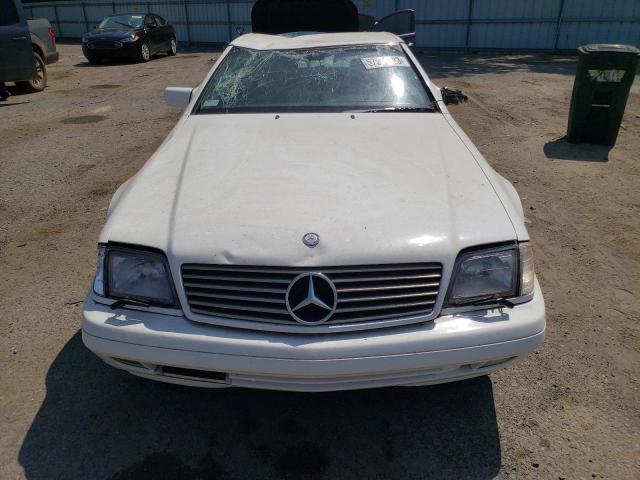 WDBFA67F5VF140360 - 1997 MERCEDES-BENZ SL 500 WHITE photo 5