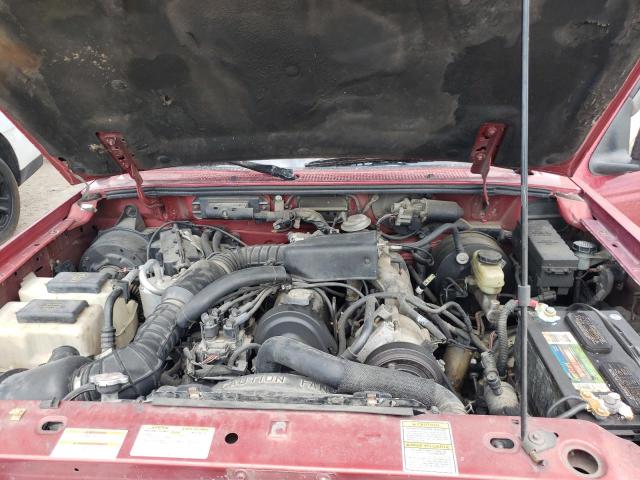 1F4CR12A4VTM03975 - 1997 MAZDA B2500 RED photo 11