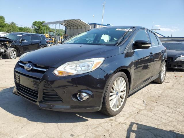 1FADP3N20EL448436 - 2014 FORD FOCUS TITANIUM GRAY photo 1