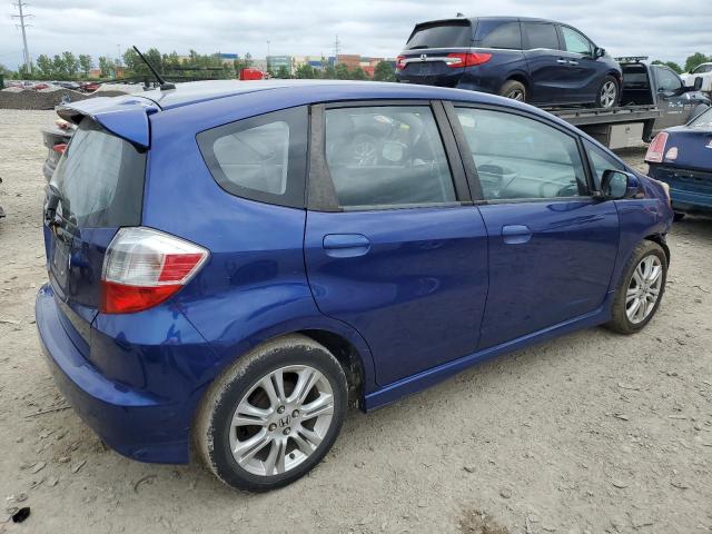 JHMGE88459S064153 - 2009 HONDA FIT SPORT BLUE photo 3