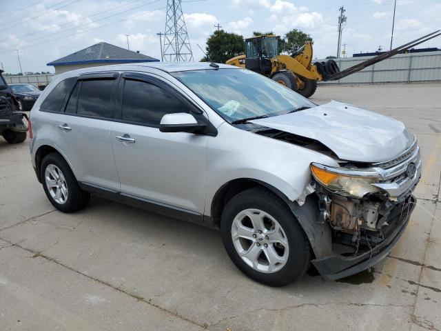 2FMDK3JC0BBB38592 - 2011 FORD EDGE SEL SILVER photo 4