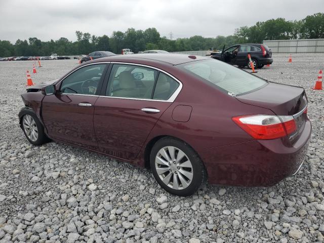 1HGCR2F88EA046898 - 2014 HONDA ACCORD EXL MAROON photo 2