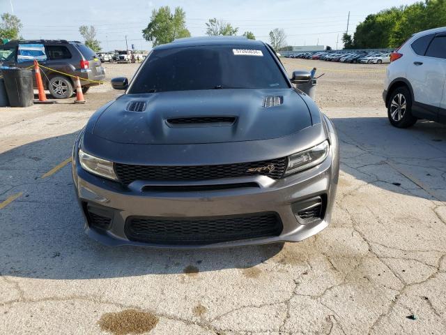 2C3CDXL91MH567179 - 2021 DODGE CHARGER SRT HELLCAT GRAY photo 5