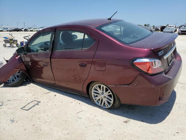 ML32FVFJ6MHF01234 - 2021 MITSUBISHI MIRAGE G4 SE MAROON photo 2