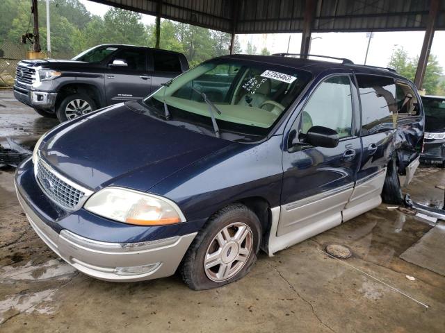 2FMZA53493BB50820 - 2003 FORD WINDSTAR SEL BLUE photo 1