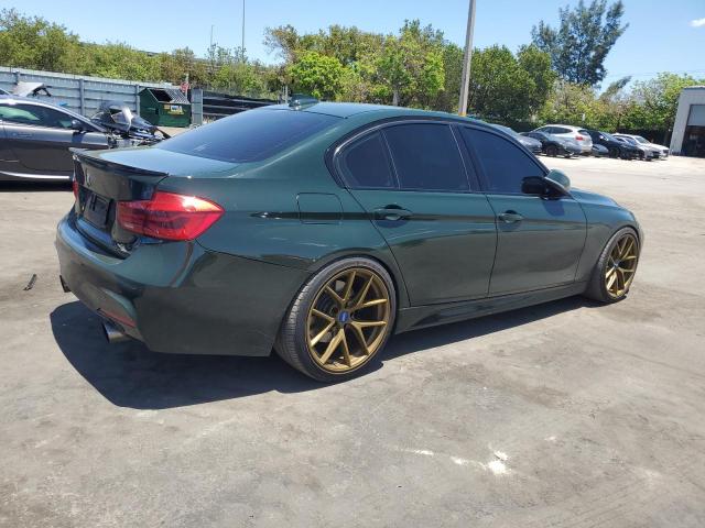 WBA8B3C38HK777592 - 2017 BMW 340 I Yaşıl foto 3