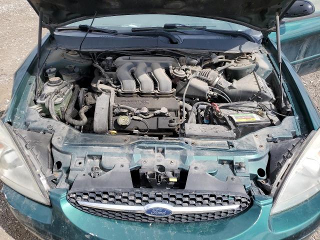 1FAFP56SXYA211987 - 2000 FORD TAURUS SEL GREEN photo 11