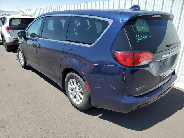 2C4RC1DG2HR675667 - 2017 CHRYSLER PACIFICA TOURING BLUE photo 2